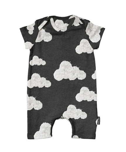 SNURK Cloud 9 Grey Black Playsuit