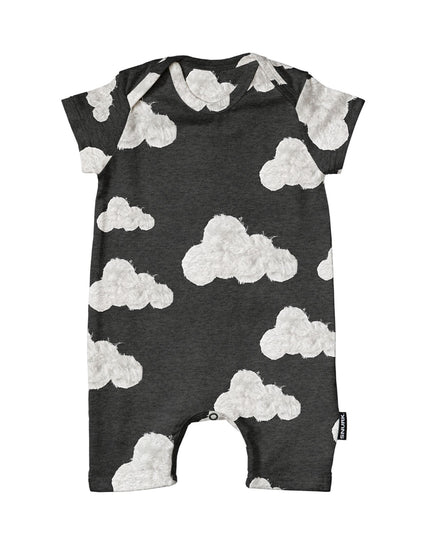 SNURK Cloud 9 Grey Black Playsuit