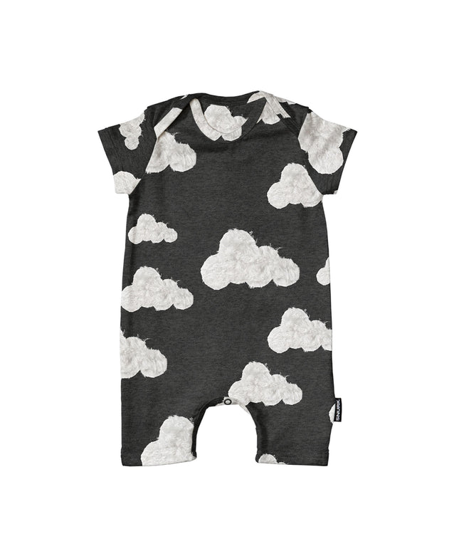 SNURK Cloud 9 Grey Black Playsuit