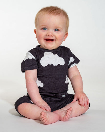SNURK Cloud 9 Grey Black Short Baby