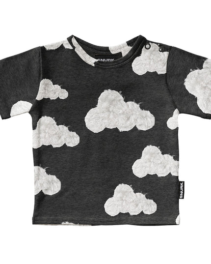 SNURK Cloud 9 Grey Black T-shirt Baby