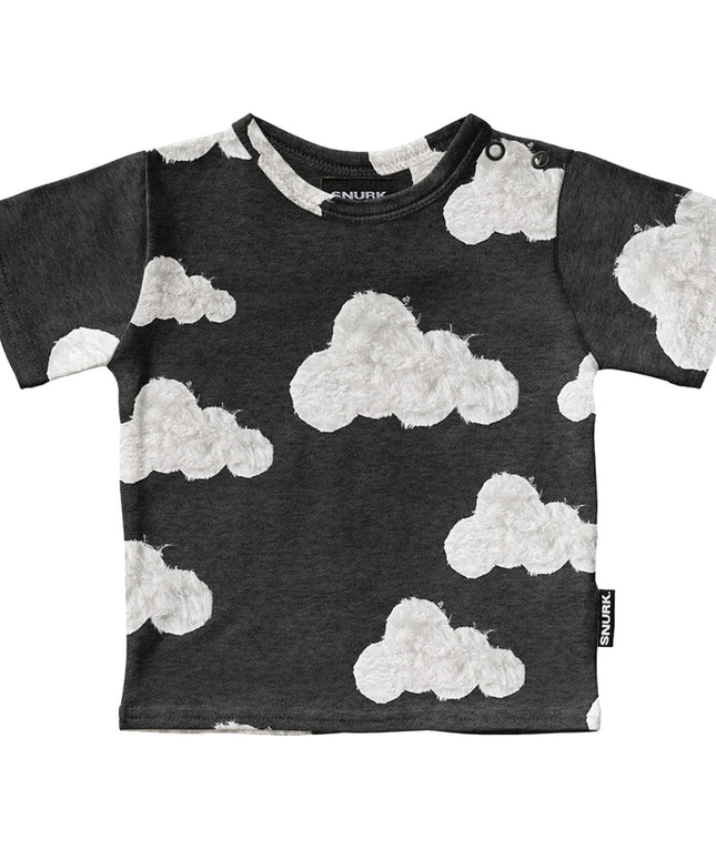 SNURK Cloud 9 Grey Black T-shirt Baby