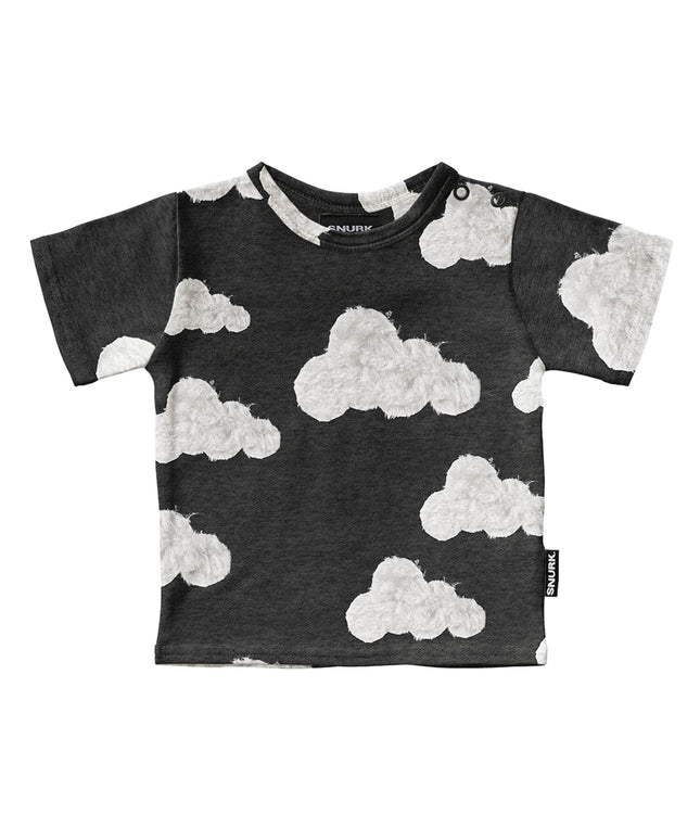 SNURK Cloud 9 Grey Black T-shirt Baby
