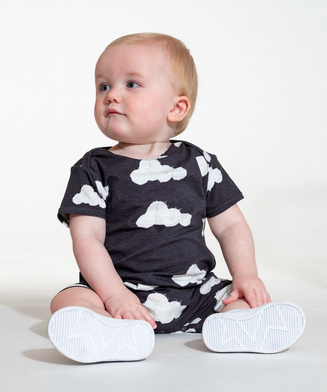 SNURK Cloud 9 Grey Black T-shirt Baby