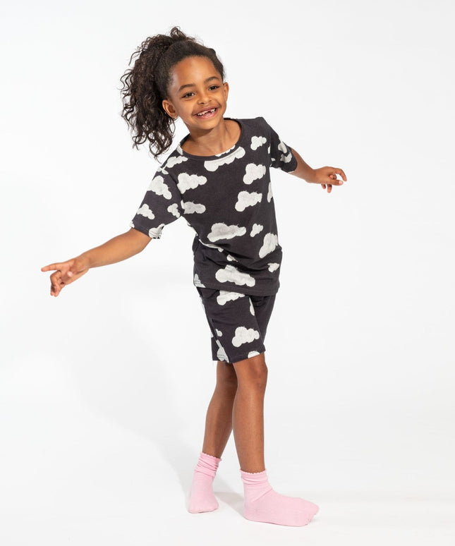 SNURK Cloud 9 Grey Black T-shirt Kids