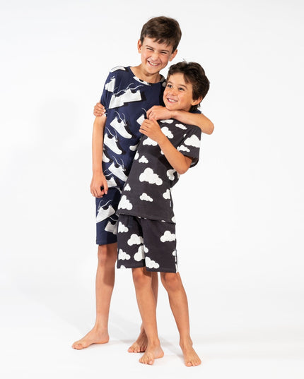SNURK Cloud 9 Grey Black T-shirt Kids