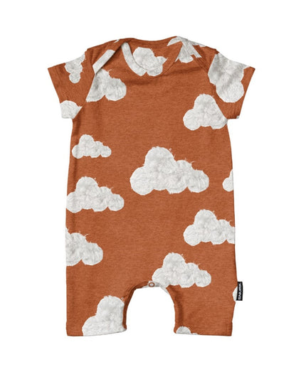 SNURK Cloud 9 Rusty Brown Playsuit Babies