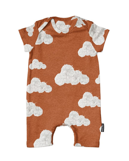 SNURK Cloud 9 Rusty Brown Playsuit Babies