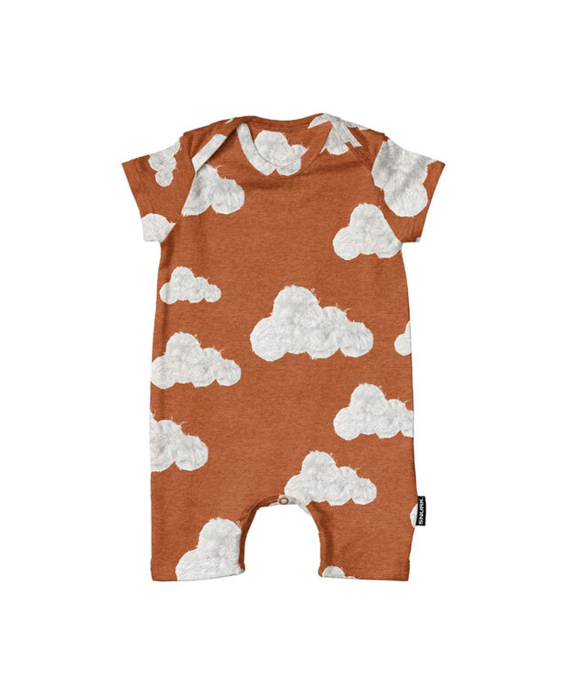 SNURK Cloud 9 Rusty Brown Playsuit Babies