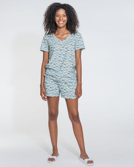 SNURK Daisy Dawn V-hals T-shirt Women