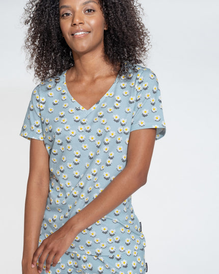 SNURK Daisy Dawn V-hals T-shirt Women