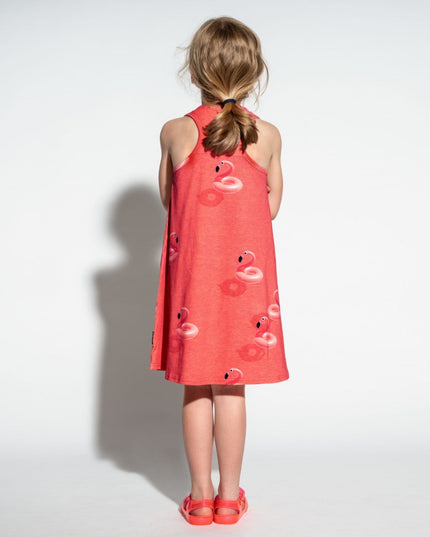SNURK Floating Flamingo Tank Dress Kids