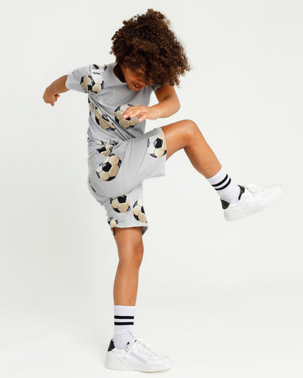 SNURK Fussball Grey Short Kids