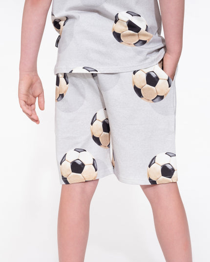 SNURK Fussball Grey Short Kids