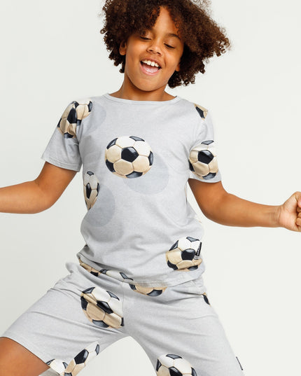 SNURK Fussball Grey Short Kids