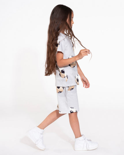SNURK Fussball Grey T-shirt Kids