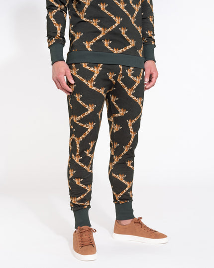 SNURK Giraffe Black Pants Men