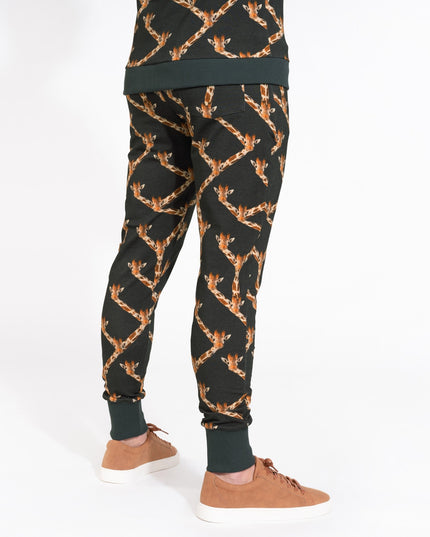 SNURK Giraffe Black Pants Men