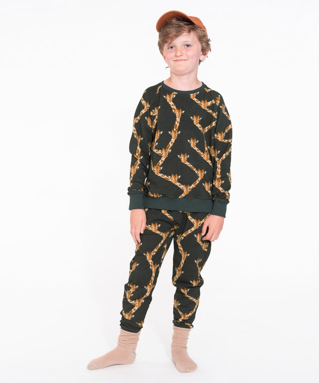 SNURK Giraffe Black Pants Kids