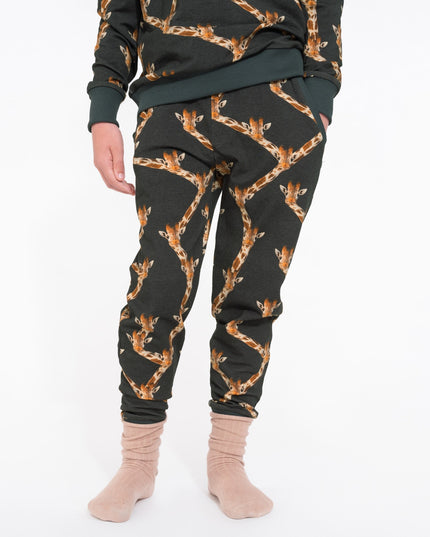 SNURK Giraffe Black Pants Kids