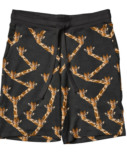 SNURK Giraffe Black Shorts Man