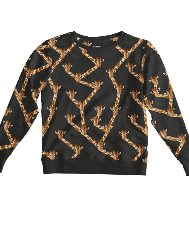 SNURK Giraffe Black Sweater Women