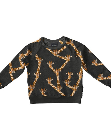 SNURK Giraffe Black Sweater Kids