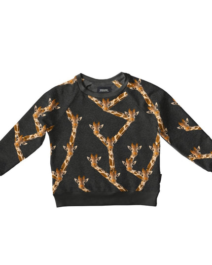 SNURK Giraffe Black Sweater Kids