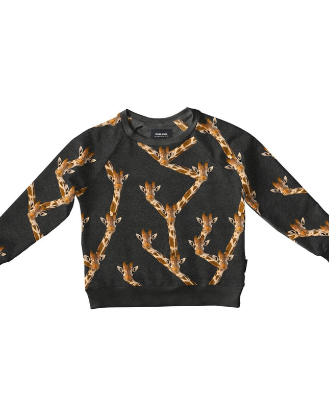 SNURK Giraffe Black Sweater Kids