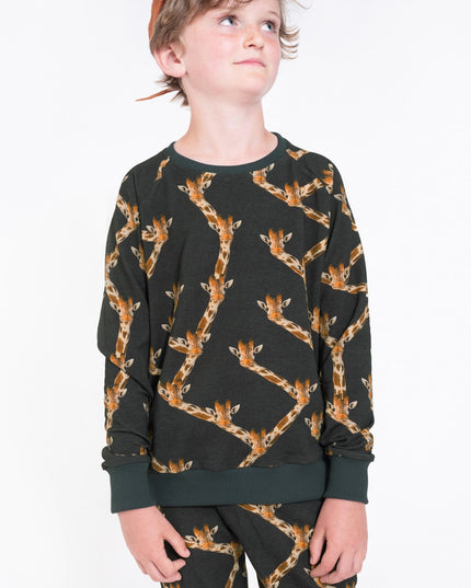 SNURK Giraffe Black Sweater Kids