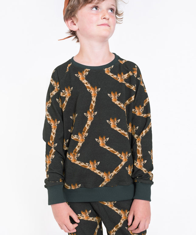 SNURK Giraffe Black Sweater Kids