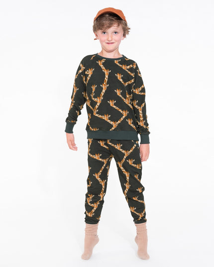 SNURK Giraffe Black Sweater Kids