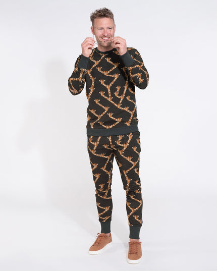 SNURK Giraffe Black Sweater Man
