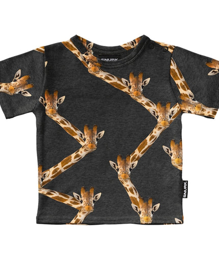 SNURK Giraffe Black T-shirt Kids