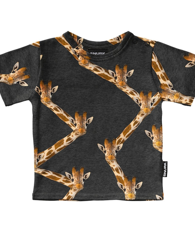 SNURK Giraffe Black T-shirt Kids