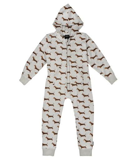 SNURK James Grey Onesie Kids