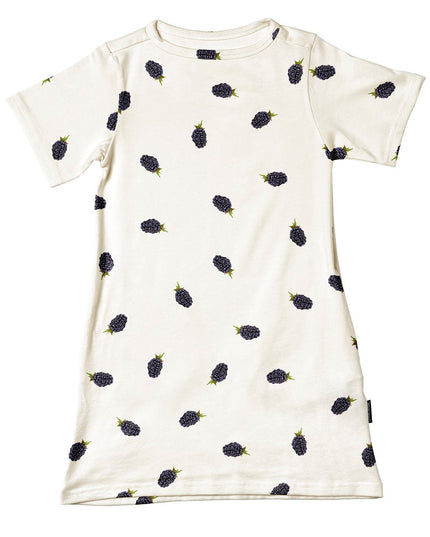 SNURK Kinder T-Shirt Dress Blackberries