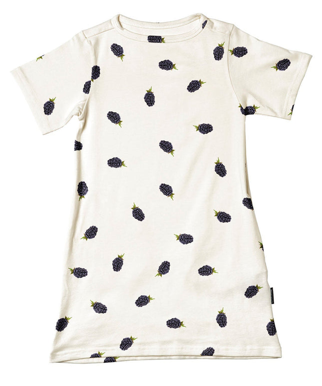 SNURK Kinder T-Shirt Dress Blackberries