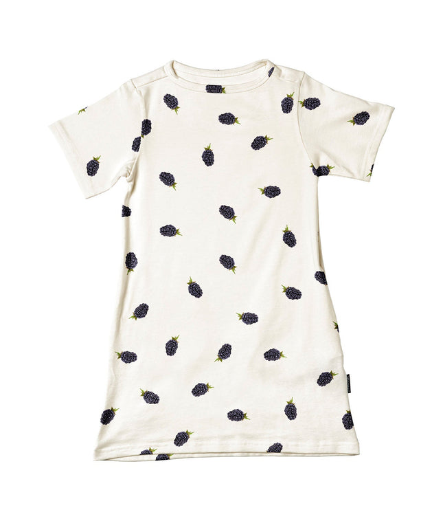 SNURK Kinder T-Shirt Dress Blackberries