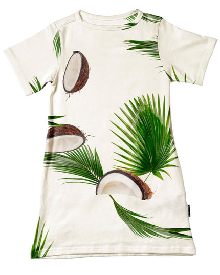 SNURK Kinder T-Shirt Dress Coconuts
