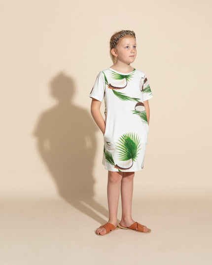 SNURK Kinder T-Shirt Dress Coconuts