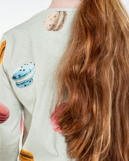 SNURK Macarons Green Long Sleeve Dress Kids