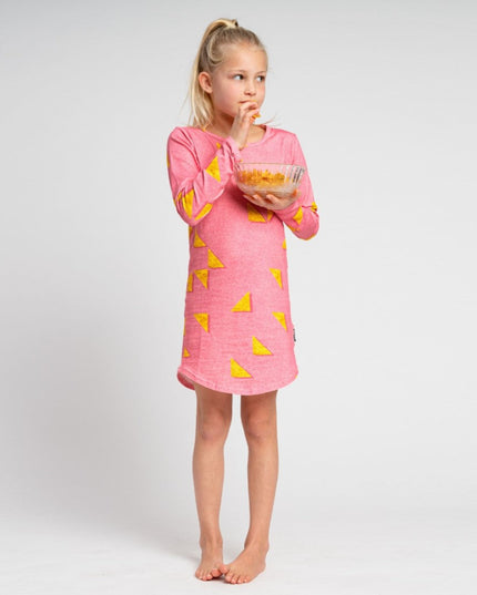 SNURK Nachos Long Sleeve Dress Kids