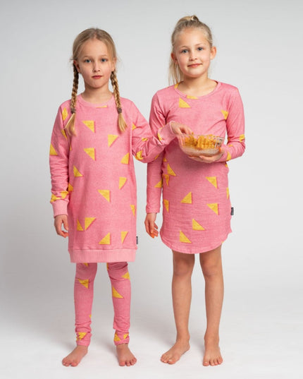 SNURK Nachos Long Sleeve Dress Kids