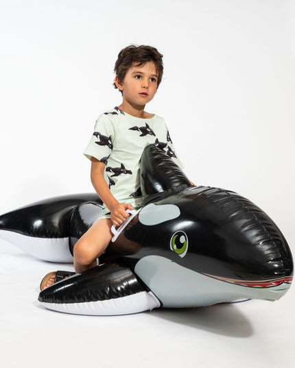 SNURK Orca Green T-shirt Kids