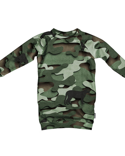 SNURK Paper Jungle Sweater Dress Kids