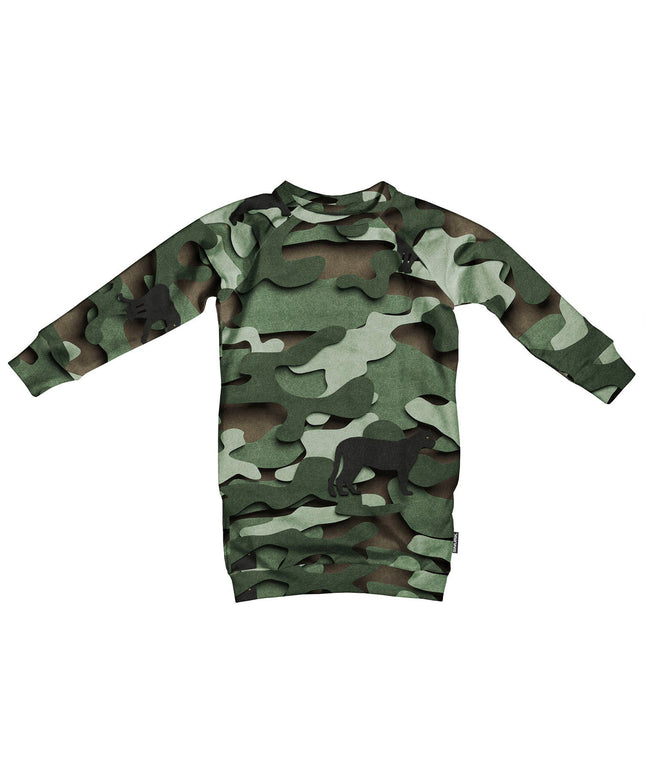 SNURK Paper Jungle Sweater Dress Kids