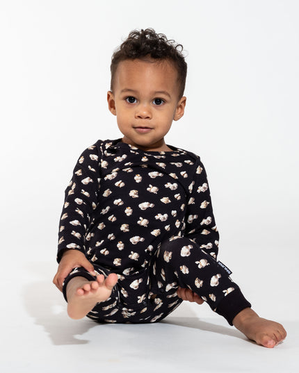 SNURK Popcorn Polka Jumpsuit Babies