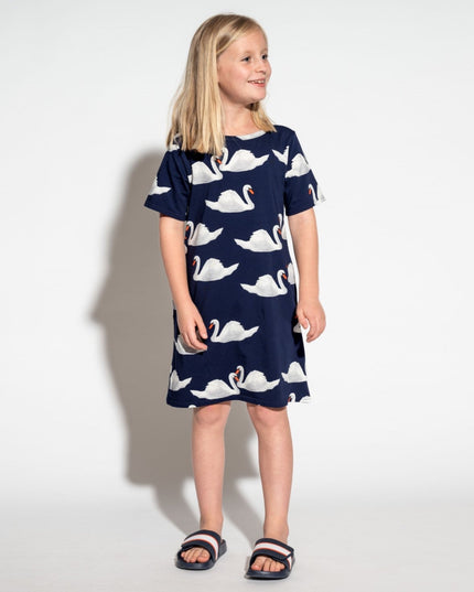 SNURK Swan Lake T-shirt Dress Kids