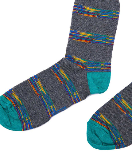 Striped pattern socks